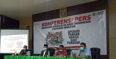 Saat Pandemi, ACT dan MUI Banten Gerakan Operasi Pangan dan Medical Care Line Gratis