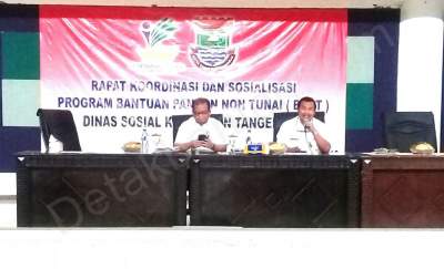 Dinsos Sosialisasikan Bantuan Pangan Non Tunai