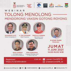 Bupati Tangerang  Gandeng PT Mayora Jadi Nara Sumber di Acara KPC PEN