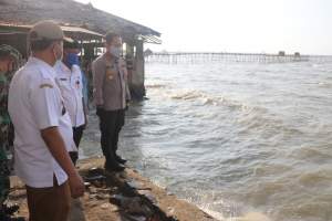 Kapolresta Tangerang Tinjau Kesiapan New Normal Di Wisata Ziarah Pulo Cangkir