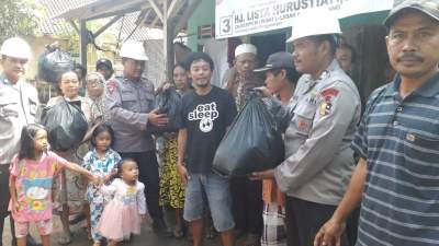 Dansat Brimob, Reeza : Jiwa Raga Kami untuk Kemanusiaan