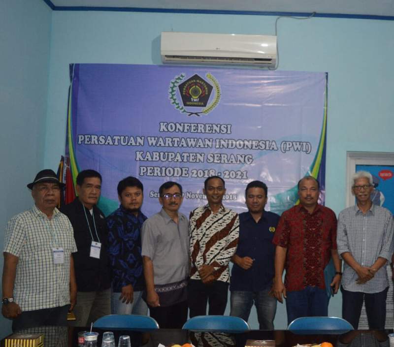 Terpilih Aklamasi, Wisnu Harapkan Dukungan Dari Seluruh Anggota PWI Kabupaten Serang