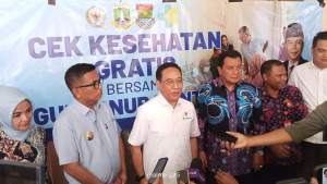 Gubernur dan Bupati Tangerang Dampingi Wamenkes Monitoring Kegiatan CKG