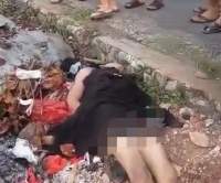 Kepergok Maling Motor, Pria Tanpa Identitas Dibuang di Tempat Sampah