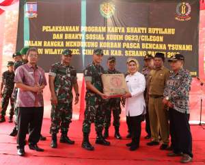 Pasca Tsunami, Bupati Serang Pastikan 290 Bangunan Diperbaiki