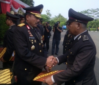 Polisi Banten Peringati Dirgahayu Bayangkara ke 68