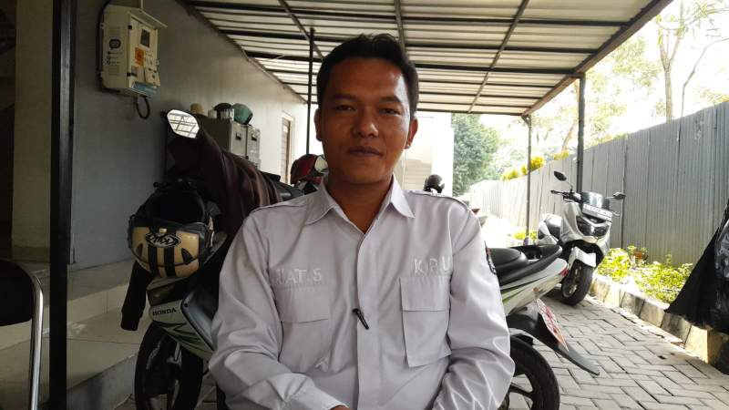 Komisioner KPU Tangsel, Ajat Sudrajat.