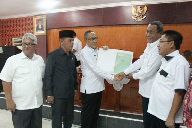 Pemkab Serang Kembali Serahkan Asset kepada Pemerintah Kota Serang