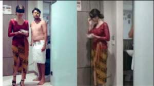 Pemeran Vidio Mesum Kebaya Merah Ditangkap Polisi