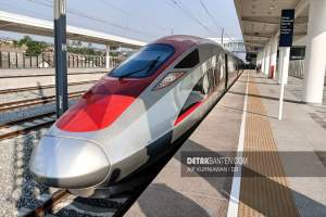 Kereta Cepat Whoosh. (Aip/detakbanten)