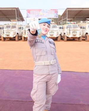 Polwan Asal Polda Banten Terpilih Menjadi Pasukan Perdamaian Dunia