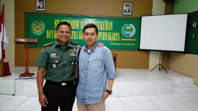 Dias Rukmana Praja Ketua Relawan Siliwangi