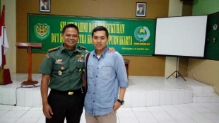 Dias Rukmana Praja Ketua Relawan Siliwangi