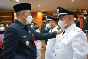 Zaki Lantik Enam Kepala Desa Hasil Pergantian Antar Waktu
