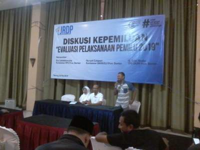 JRDP Menilai, Pelaksanaan Pemilu 2019 Alami Kemunduran Dari Pemilu Sebelumnya