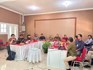 Plt Inspektur Wilayah I Pimpin Pre-Construction Meeting di Lapas Kelas IIA Tangerang