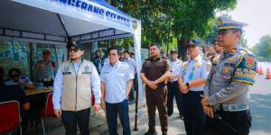 Pilar Saga Tindak Tegas Truk Overload Langgar Jam Operasional di Tangsel