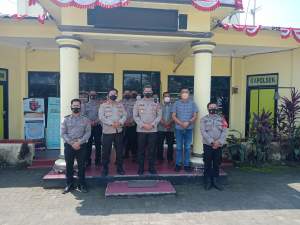 Periksa Kelengkapan Administrasi Internal, Wakapolresta Tangerang Kunjungi Mako Polsek Mauk