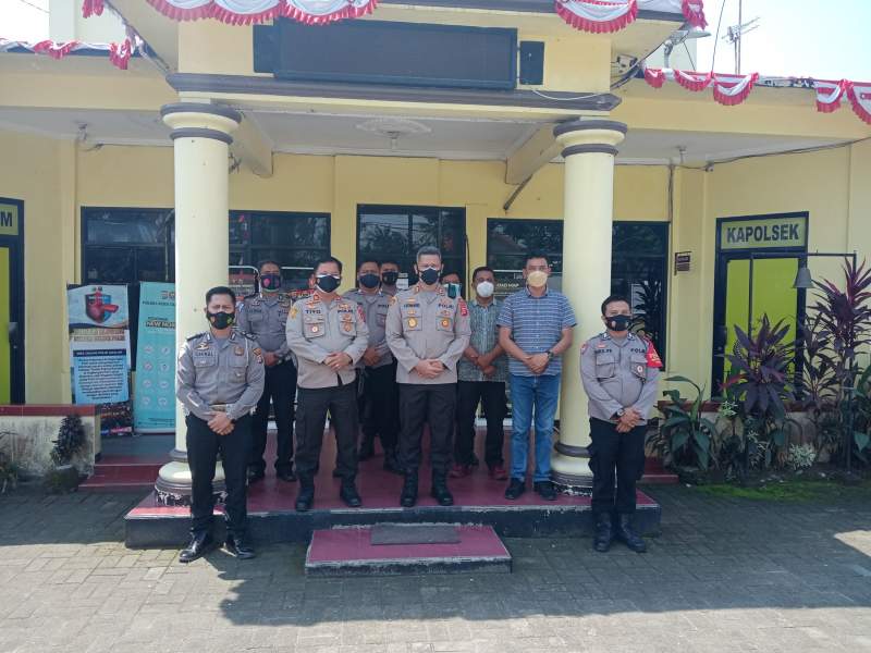 Periksa Kelengkapan Administrasi Internal, Wakapolresta Tangerang Kunjungi Mako Polsek Mauk