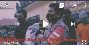 Video Kronologi Pelaku Sodomi ABG, Modus Miliki Ilmu Ghoib