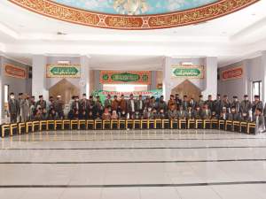 Kota Cilegon melepas peserta Musabaqah Tilawatil Quran (MTQ) XVII tingkat Provinsi Banten tahun 2020 yang dilakukan di Masjid Nurul Iman Kota Cilegon, Senin (10/8).