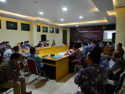 Bahas Pilkades Serentak, DPMPD Gelar Rakor Dengan Camat