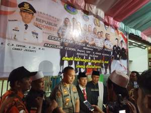 Kapolsek dan Camat Jayanti Gelar Pos Ngariung Bareng Warga