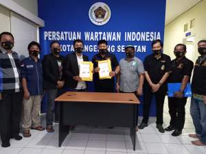 PWI Tangsel-GRANAT Teken Kerjasama Sosialisasi Bahaya Narkoba