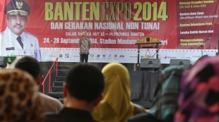 Plt Sekda Tutup Banten Expo 2014