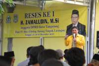 Zamaludin,M.Si : Infrastruktur Masih Jadi Keluhan Warga Dapil IV, Kirim Melalui Surat Ke Saya