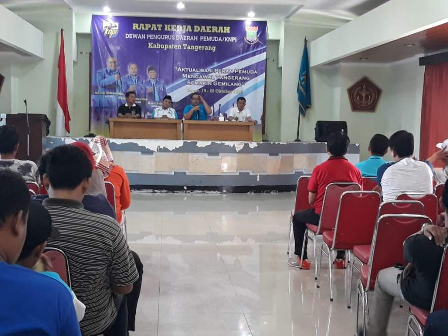 Susun Program Kerja , DPD KNPI Gelar Raker Di Puncak Bogor