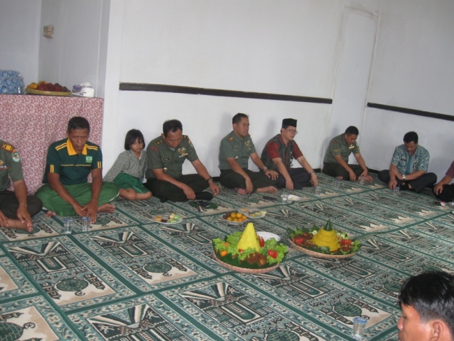 Acara syukuran peresmian Kantor Unit Intel Kodim