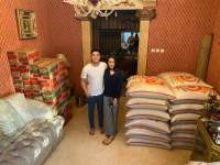 Bersama ACT, Adly Fayruz dan Angbeen Rishi Rutin Sebar Sembako Dimasa Pandemi Covid-19