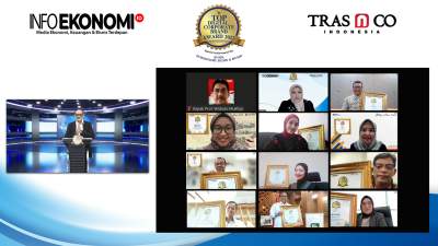 Sepuluh Perusahaan "Pelat Merah" Raih 4th Top Digital Corporate Brand Award 2023