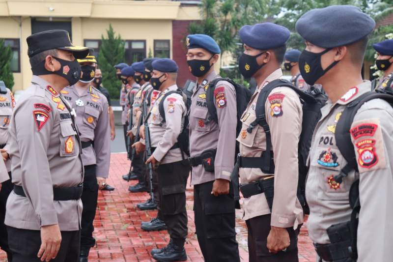 Amankan Pam TPS, Polda Banten Siapkan 3.831 Personil