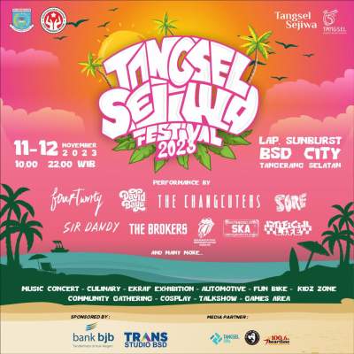 Bersiap, Tangsel Sejiwa Fest Hadir Kembali, ada Fourtwnty hingga The Changcuters!