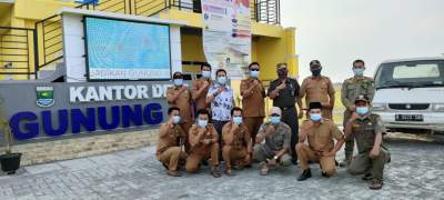 Bina Potensi Desa, Kabid Linmas Satpol PP Kunjungi Desa Gunung Sari
