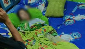 Jasad S terbujur kaku.