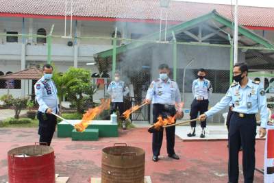 Lapas Kelas II Serang Musnahkan Hasil Razia Zero Halinar