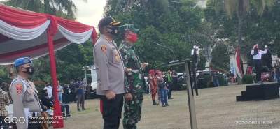 Apel Kebangsaan Ormas se Tangsel Menyambut HUT RI ke-75