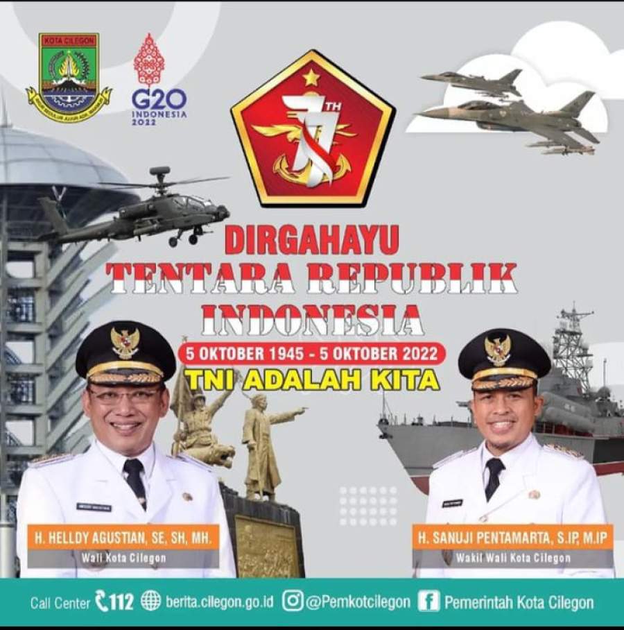 HUT Tentara Nasional Indonesia Ke-77