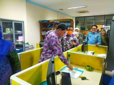 Jelang Akhir Tahun, Sekda Sidak Pelayanan