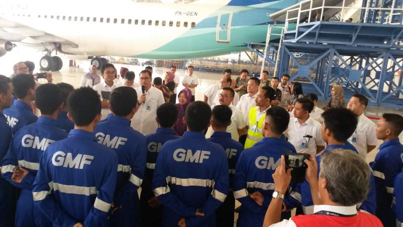 Anak Kurang Mampu Bisa Kerja di GMF