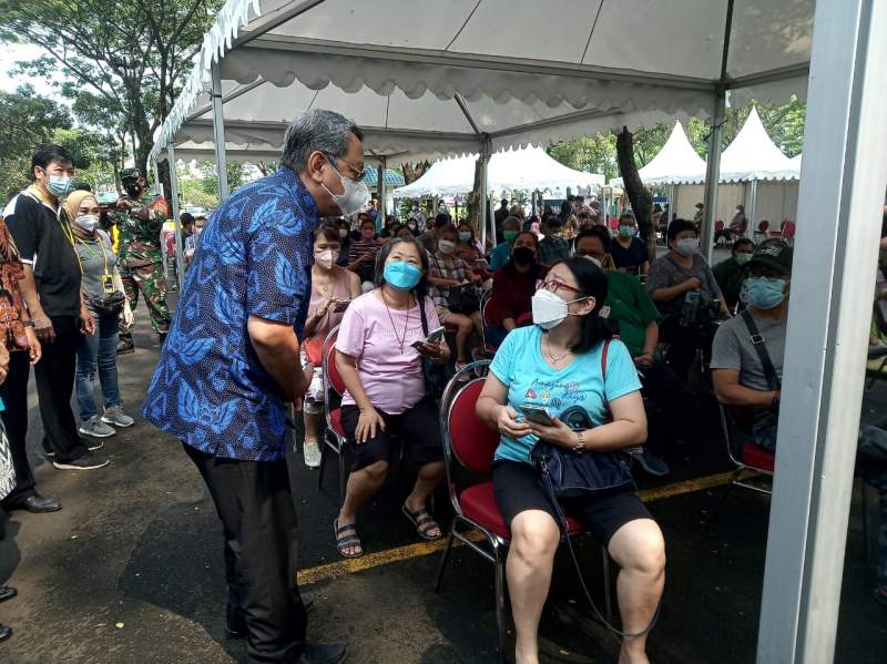 2.500 Klaster Serut dan Alsut Hari ini Divaksinasi