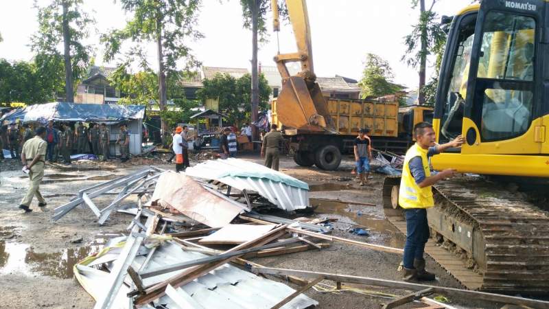 Penertiban Terminal Cibodas, Kota Tagerang.