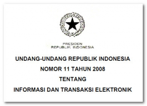 PERBUATAN YANG DILARANG DALAM UU ITE