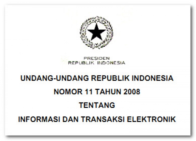 PERBUATAN YANG DILARANG DALAM UU ITE