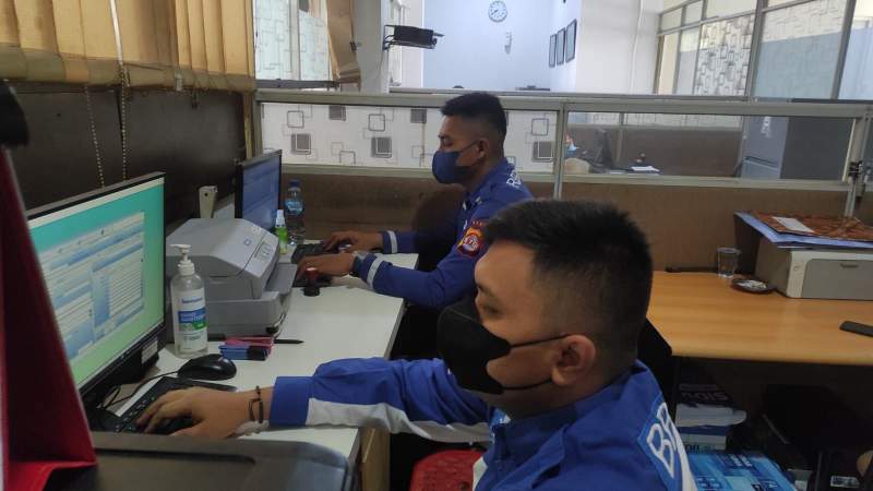 Hari Libur, Regident Ditlantas Polda Banten Tetap Buka Layani Warga