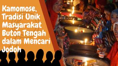 Tradisi Kamomose di Buton Tengah. Ilustrasi: Aisyah/db