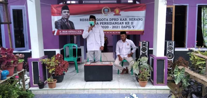 Serap Aspirasi Masyarakat, Wakil Ketua DPRD Kabupaten Serang : Persoalan Sampah Paling Dominan